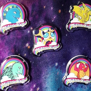 My Little Kaiju pin