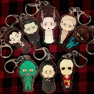 Universal Monsters Double-Sided Keychain