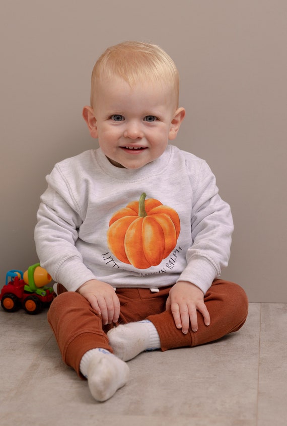 KIDS HALLOWEEN SWEATSHIRT Little Pumpkin Sweatshirt Kids Halloween Jumper Cute Pumpkin Sweatshirt Kids Halloween Outfit Etsy UK