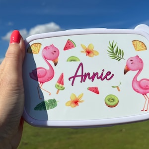 PERSONALISED SNACK BOX | Kids Lunch Bag | Boys Lunch Box | Jungle Lunch Box | Space Lunch Box | Dinosaur Lunch Box | Unicorn Snack Tub
