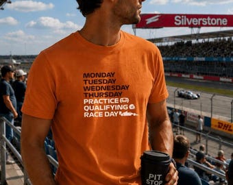 Race Weekend T Shirt | Formula Racing Tee | Motorsport Fan Gift | Grand Prix Shirt | Silverstone Outfit | Unisex Graphic Tee