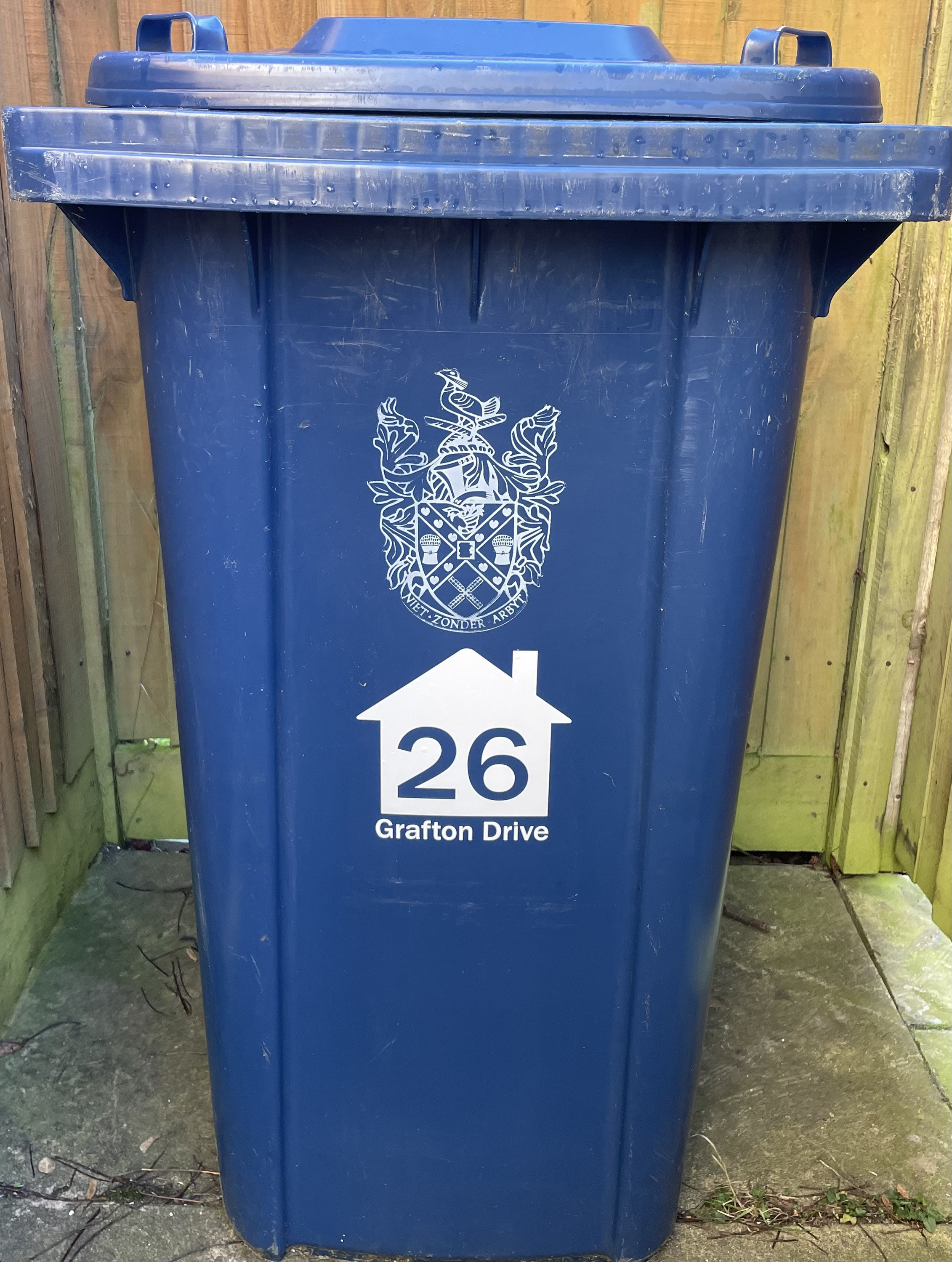 WHEELIE BIN STICKERS Waste Bin Stickers Recycling Bin Etsy UK