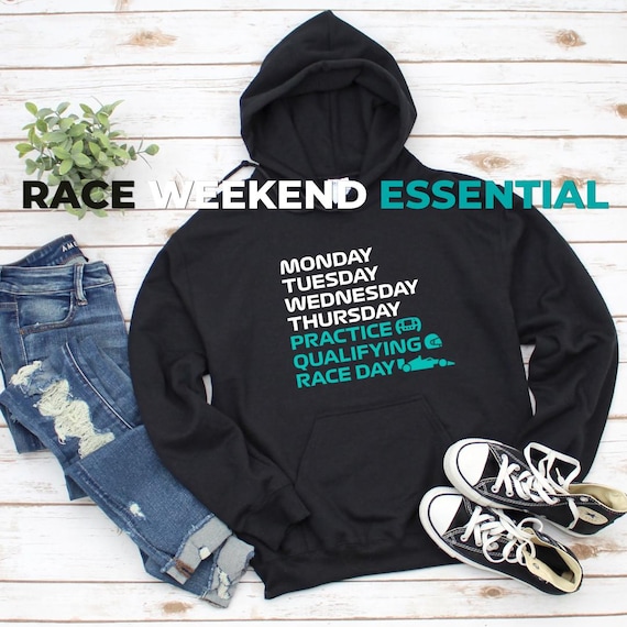 Formula One Hoodie Practice Qualifying Race Day, F1 Sweatshirt UK, Motorsport Fan Gift, Racing Hoodie, F1 Fan Gift, Race Weekend Outfit