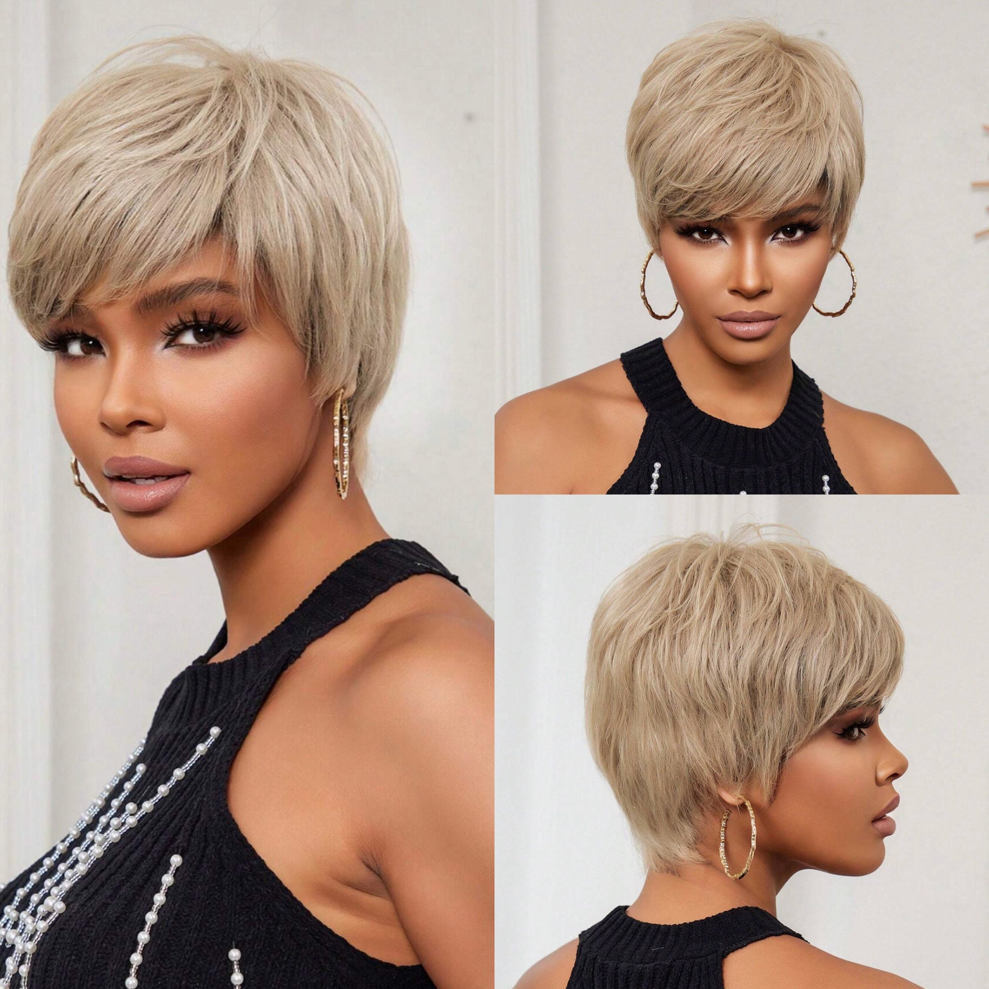 Short straight cheap pixie cuts