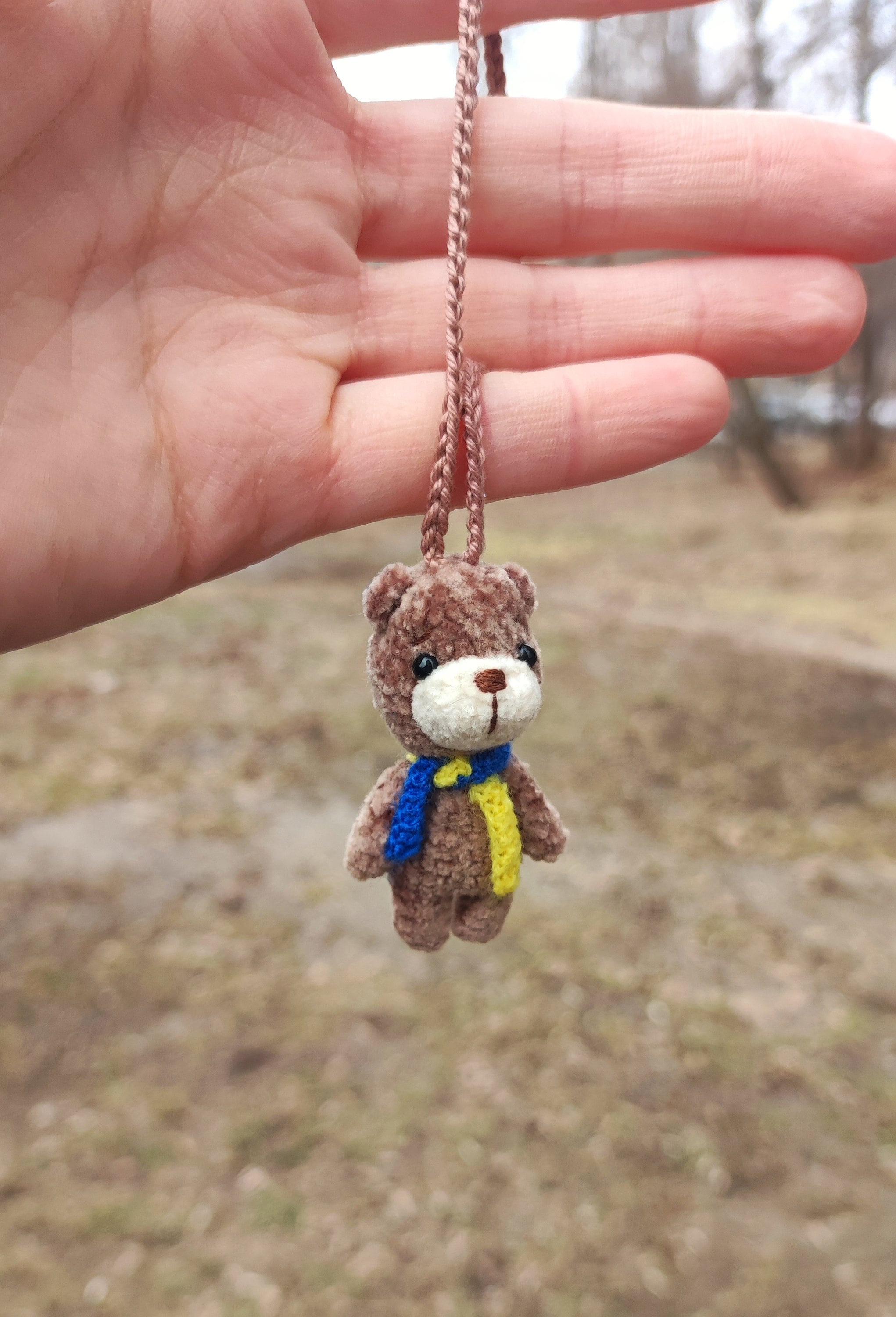 Rear View Mirror Accessories Teddy Bear, Car Mirror Hanging