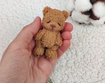 Osito de peluche de bolsillo Adorable animalito de artista