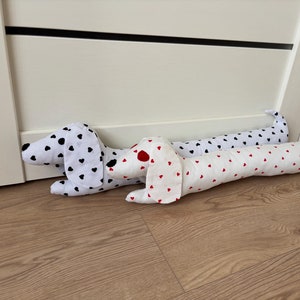 Dachshund Door Stopper, Dog Draft Stopper, Window Draft Stopper, Dog Mom Gift