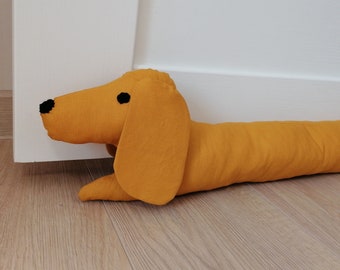 Dachshund Door Stopper, Dachshund Pillow, Sausage Dog Toy