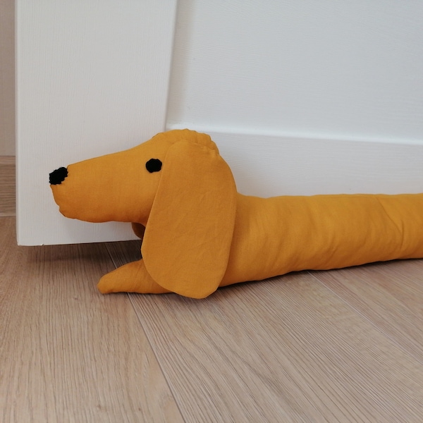 Dachshund Door Stopper, Dachshund Pillow, Sausage Dog Toy