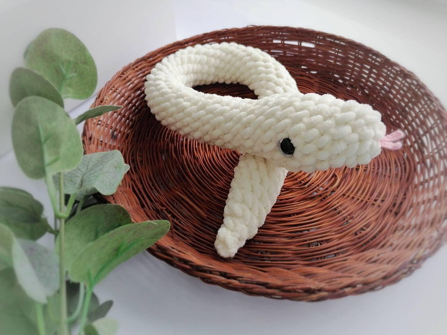 cute stuffed snake