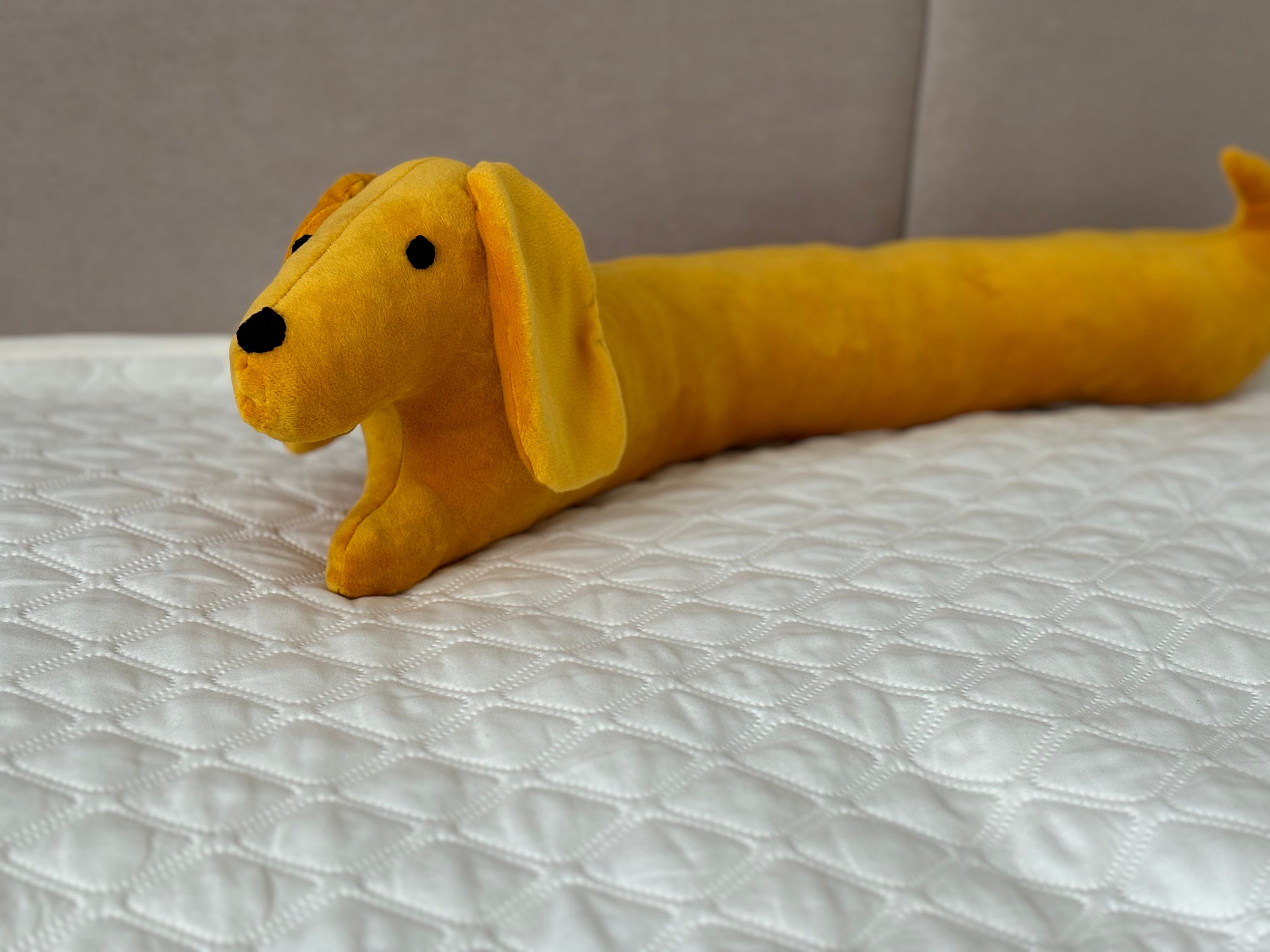 Cuscino Morbido Con Stampato Di Bassotto Colorato – 45x45cm, Federa In Misto Cotone, Articolo Regalo Divertente