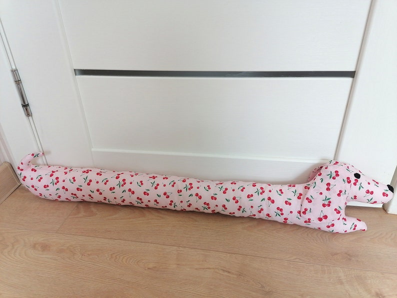 Door Draught Stopper Dachshund Draft Stopper Dog Pillow Etsy