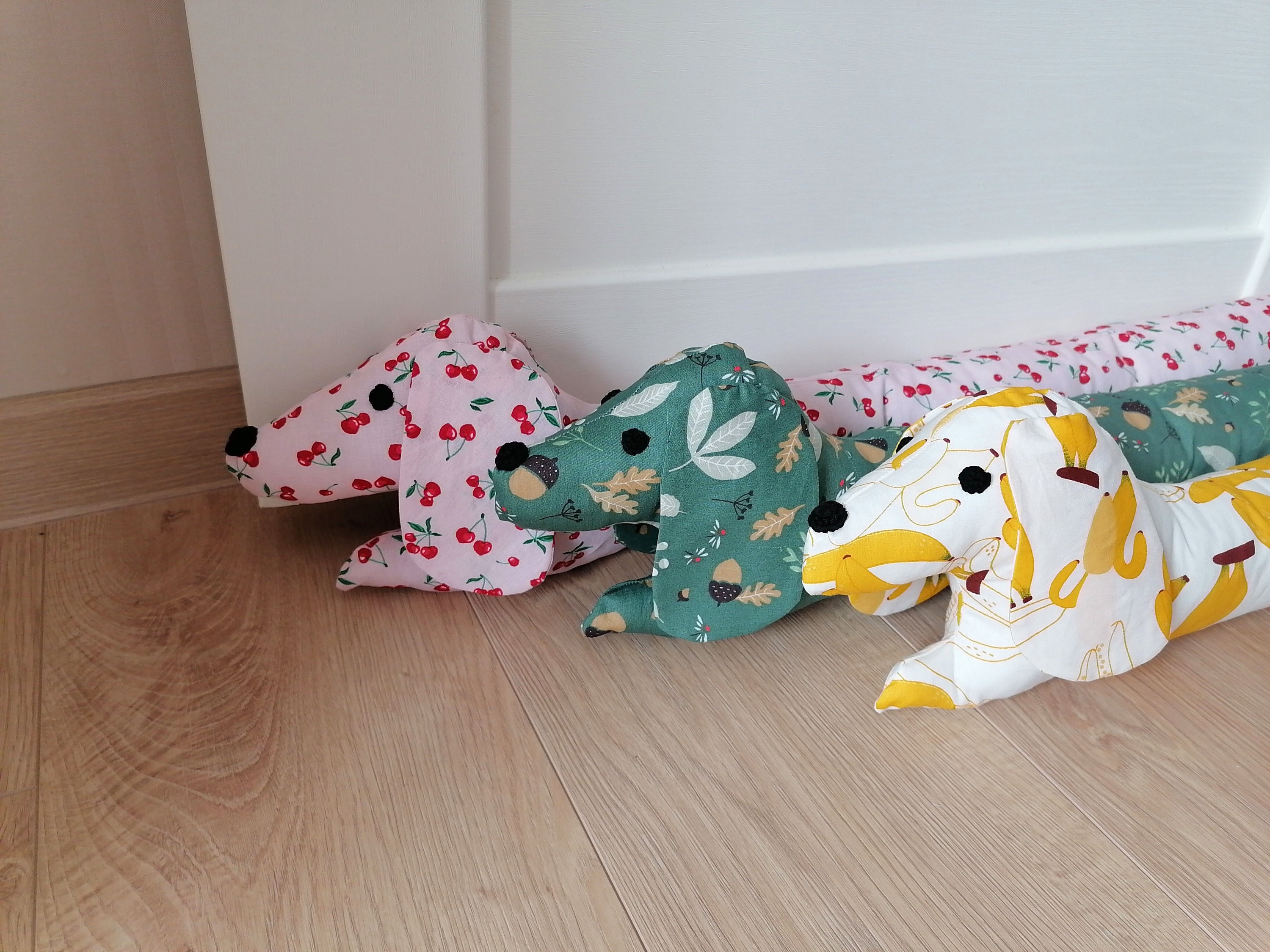 Door Draught Stopper, Dachshund Draft Stopper, Dog Pillow, Halloween