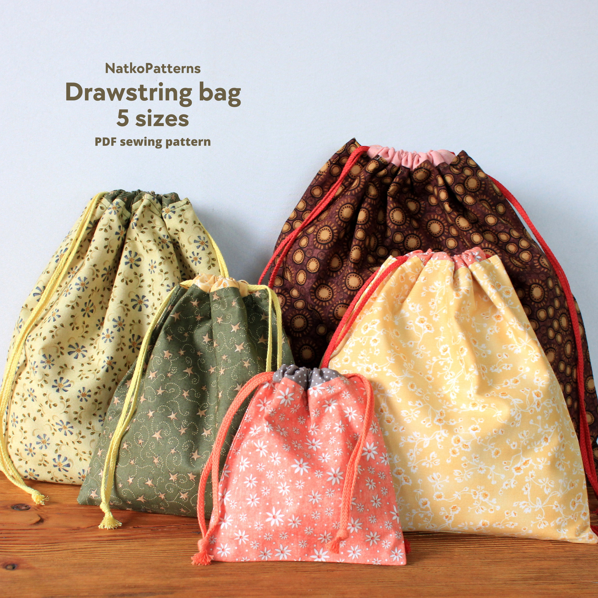 Drawstring bag pattern free pdf new arrivals