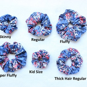 Scrunchies 6 Sizes PDF Sewing Pattern, How to Make Scrunchie ...