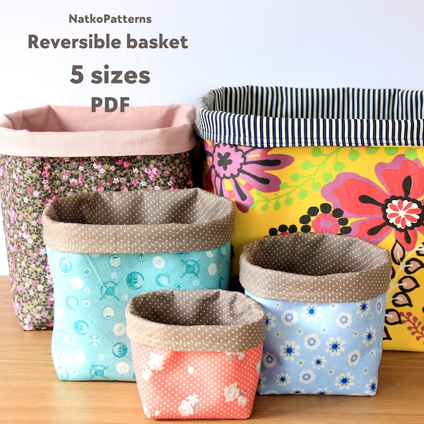 Quilted Basket Pattern - Etsy