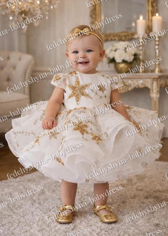 slim fit dress slacks Abel & Lula Girls Gold Tulle Stars Tiered Holiday Party Dress – Best  Dressed Child