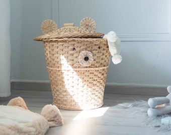 Panier A Linge Enfant Etsy Panier A Linge Enfant Etsy