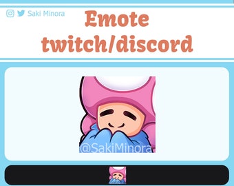 Toadette Comfy Emote for Twitch and Discord