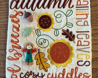 Mini colgante de pared — Otoño
