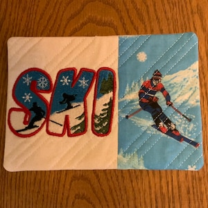 Skiing in Winter