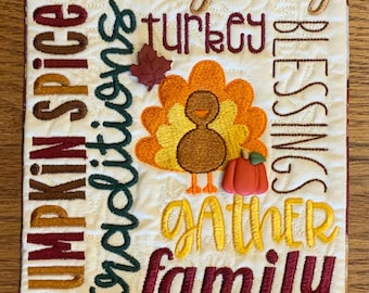 Thanksgiving Mini Wall Hanging