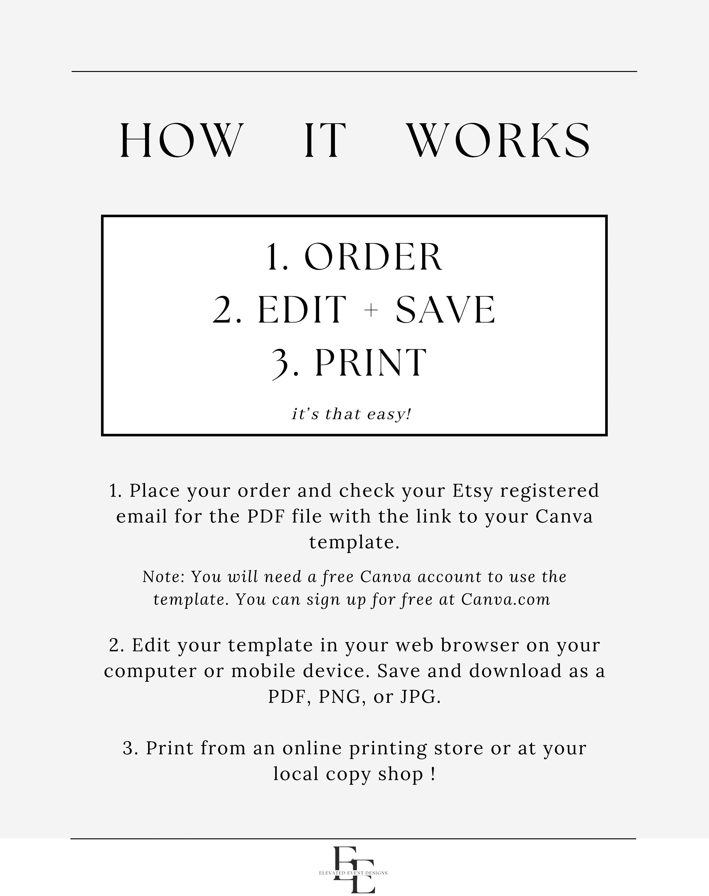 Fun Facts Wedding Cocktail Napkins Modern Minimalist Etsy