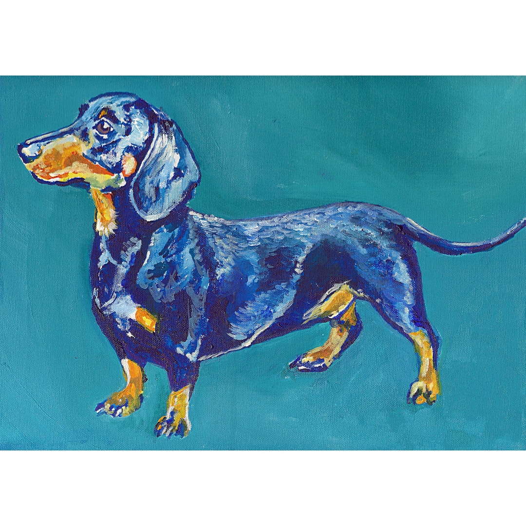 Dachshund Art Print Colourful Sausage Dog Painting Signed Etsy dachshund-art-print-colourful-sausage-dog-painting-signed-etsy