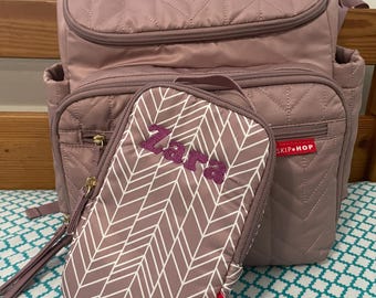 Mochila personalizada para pañales