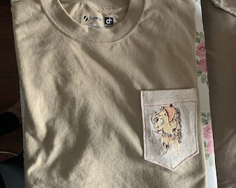 Custom Pocket Tee | Etsy Singapore