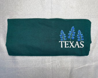 Hazaña de camiseta estatal personalizada. Texas