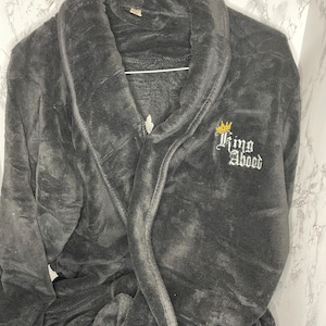 Men’s Custom Embroidered Robe