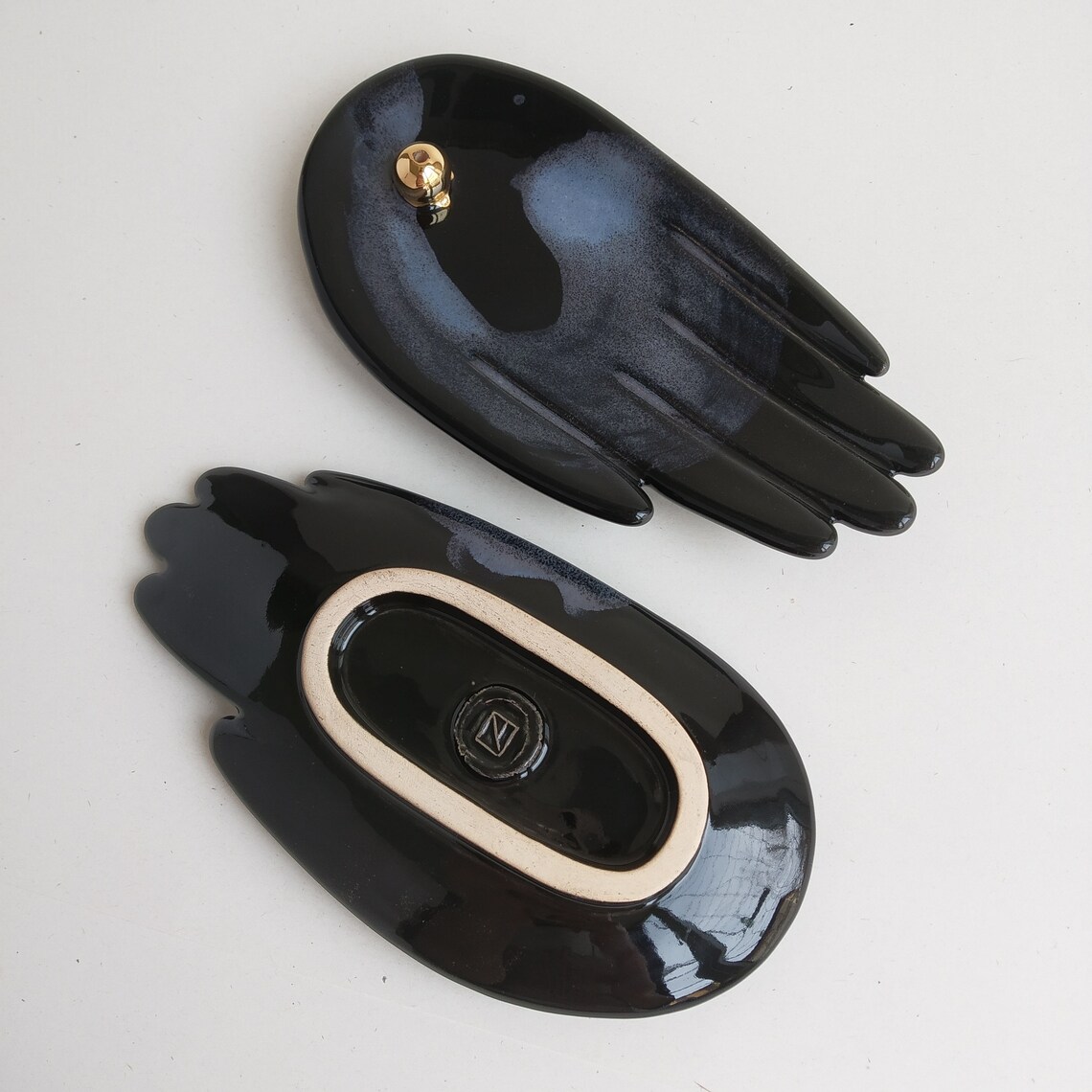 Handgemachter Räucherer aus Palmen Handgemachter Keramik | Etsy