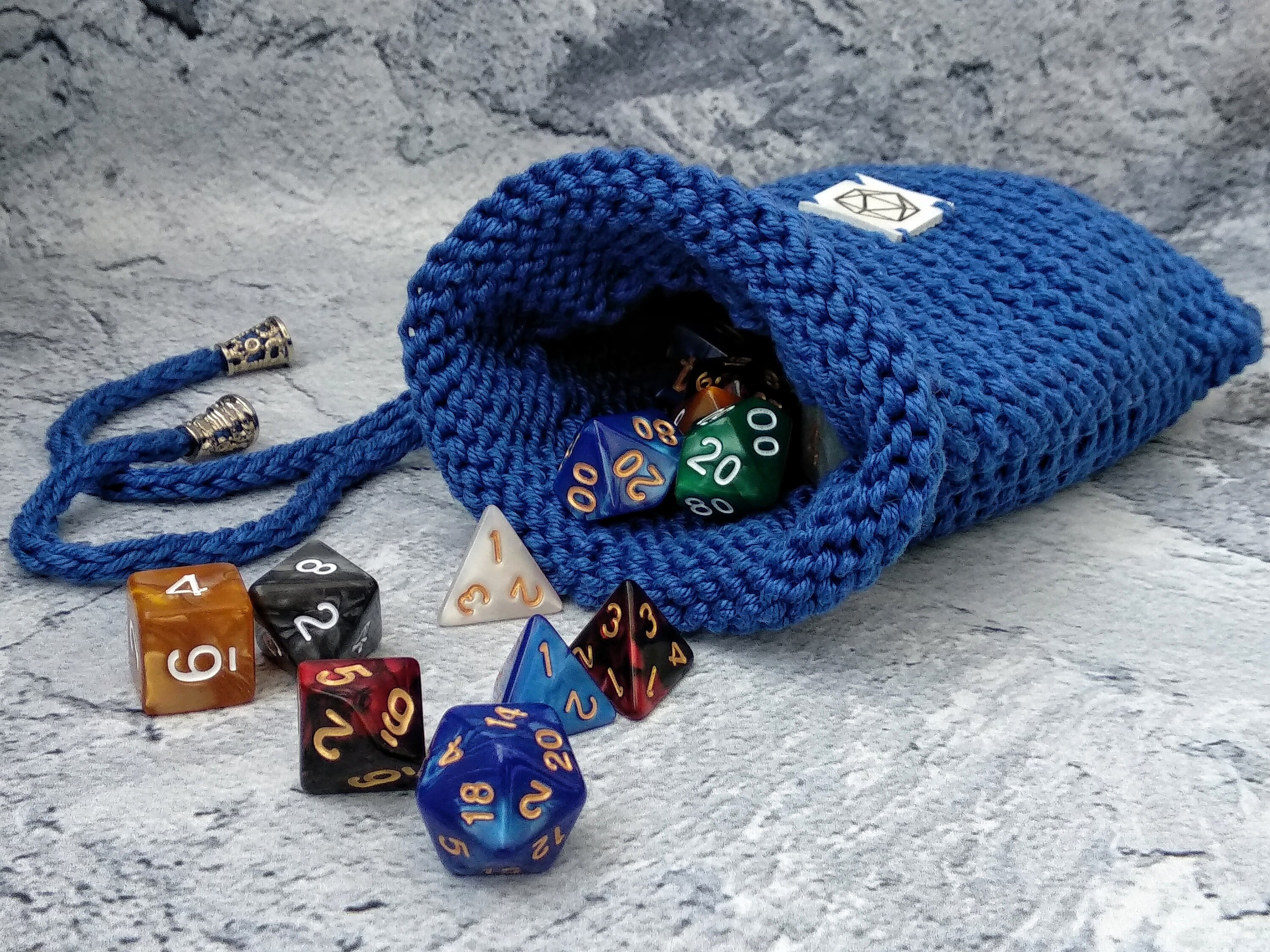 Dice pouch dice bag dnd dice bag Etsy