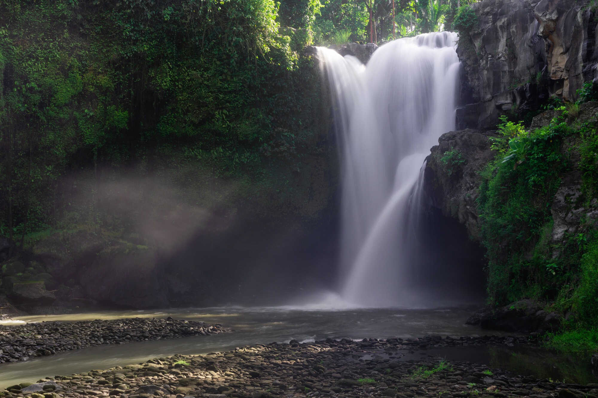 Waterfall Landscape Printable Waterfall Printable Digital Download Waterfall Wall Decor ...