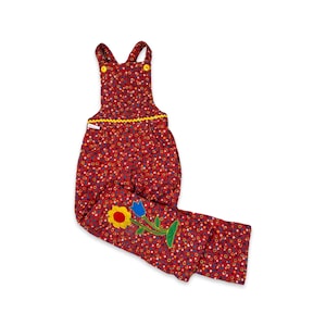 Vintage Ditsy Floral Quilted Overall (kids 6x)