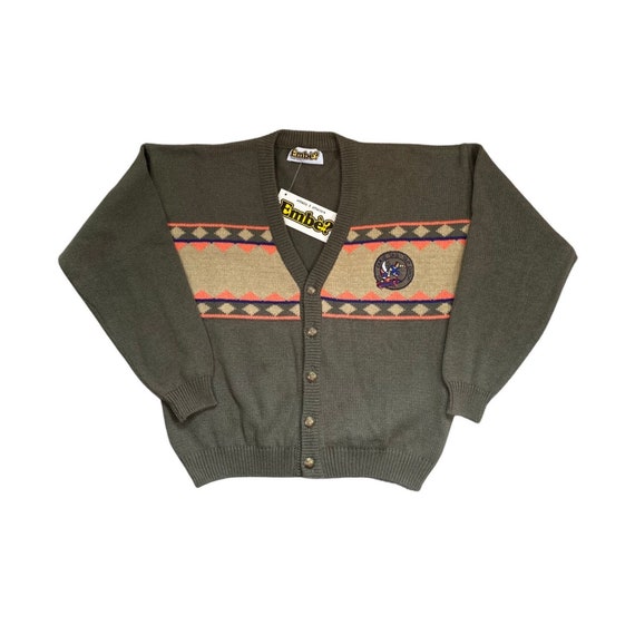 Vintage Italian Skateboarding Cardigan (youth) Gem