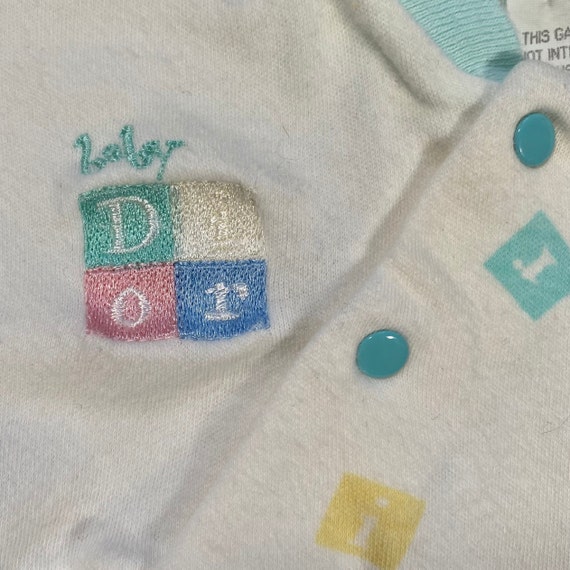 Baby Dior Pastel Block Onesie - image 3