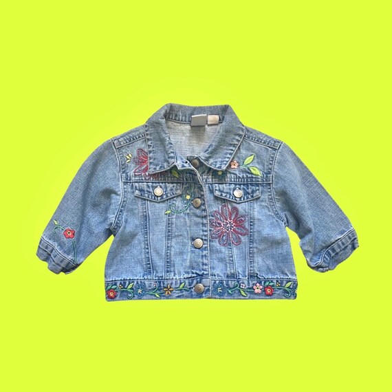 Vintage Baby GAP Embroidered Jean 