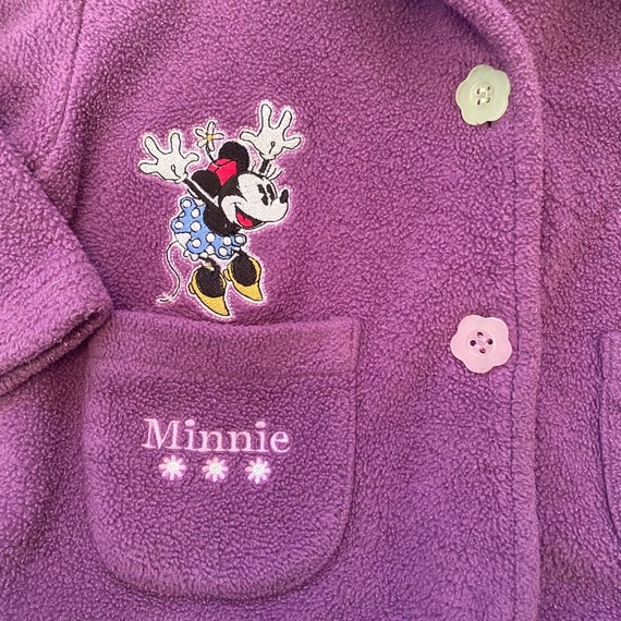 Disney Mickey & Co Minnie And Mickey Embroidered … - image 5
