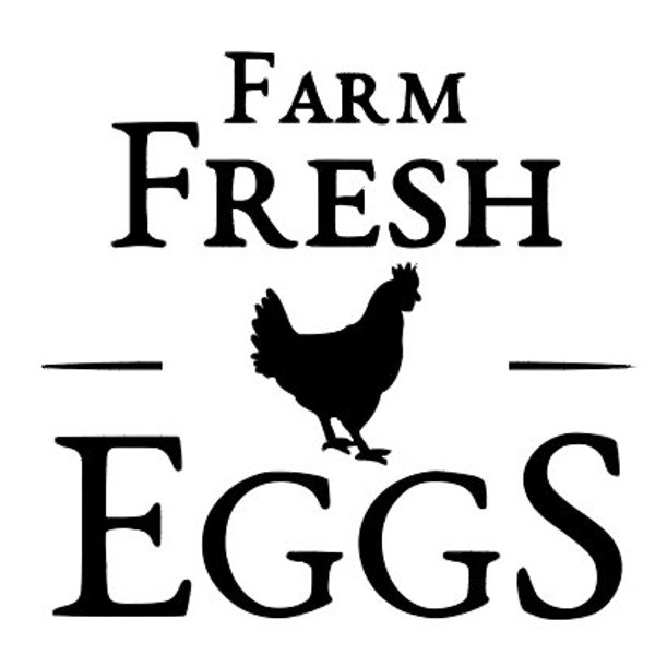 Farm Fresh Eggs - Etsy
