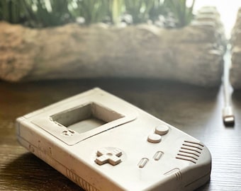 Solid Concrete Game-Boy Succulent Planter