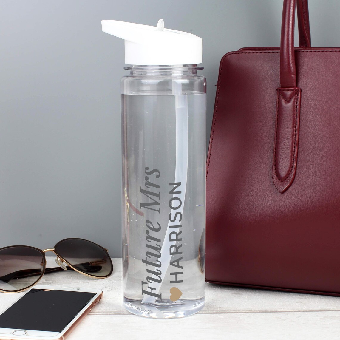 Personalised Message on this Reusable Water Drinks Bottle Etsy