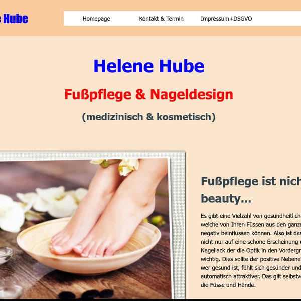 Homepage fertig online ab 249,- für 1 Jahr - ab 2. Jahr halber Preis! (Erstellung, Hosting, Pflege usw.) 3 Seiten Tpy Basic