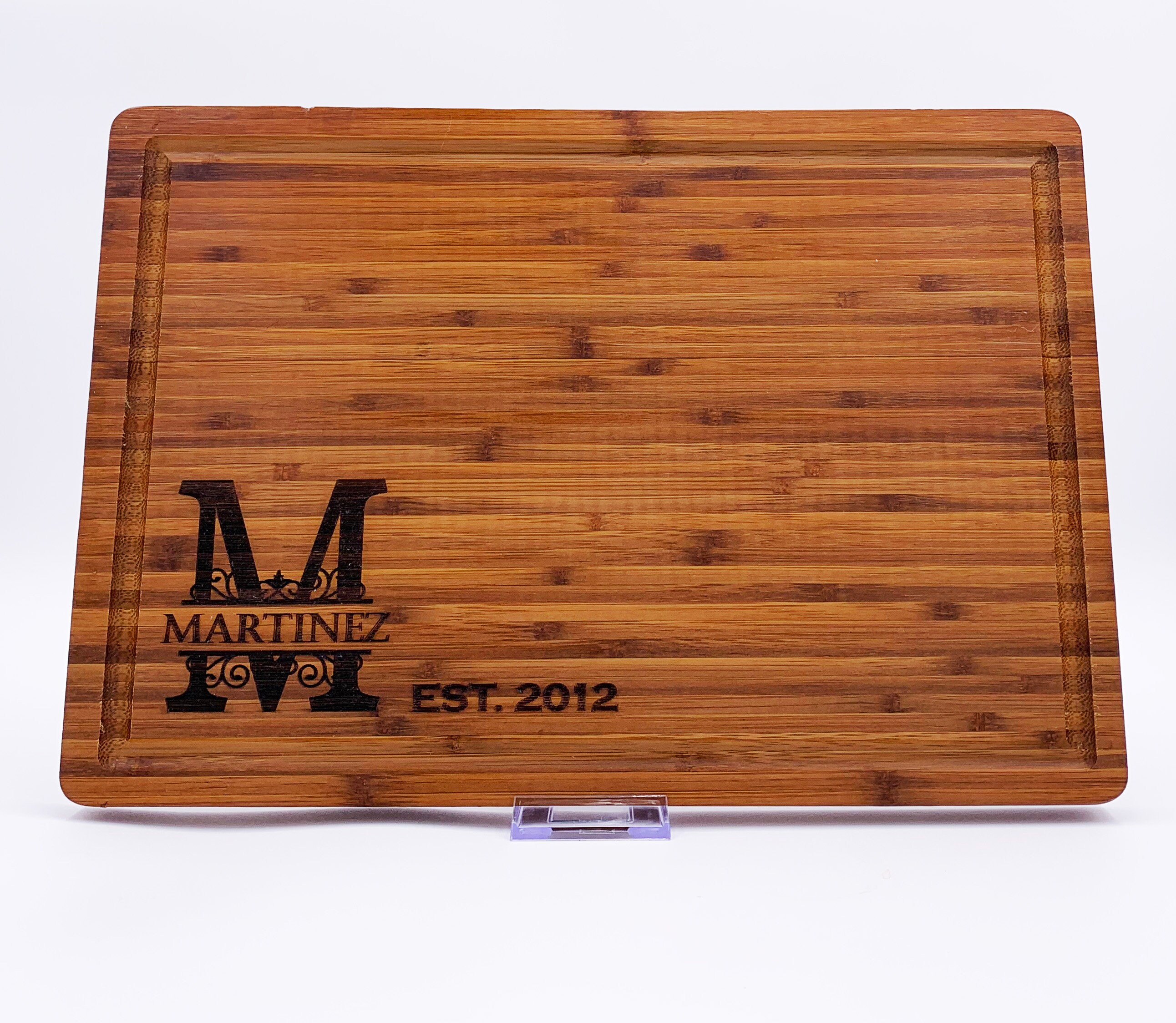 Bamboo Cutting Board Engraved Cutting Board Vegetable Etsy