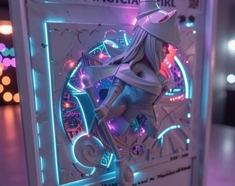 Dark Magician Girl 3D Printing File – STL/OBJ Download