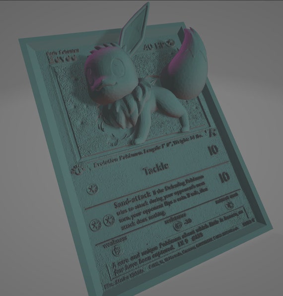 Pokemon eevee evolution pack v2 3D model 3D printable