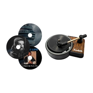 Car Air Freshener in a Design of Spinning Vintage Record Player Stylish way to keep Your Car smelling Nice and Fresh Gift Idea