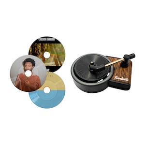 Car Air Freshener in a Design of Spinning Vintage Record Player Stylish way to keep Your Car smelling Nice and Fresh Gift Idea