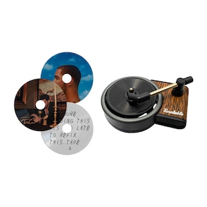 Car Air Freshener in a Design of Spinning Vintage Record Player Stylish way to keep Your Car smelling Nice and Fresh Gift Idea